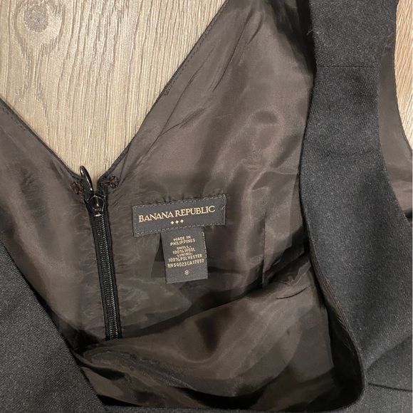 Grey wool dress Banana Republic - Picture 2 of 7